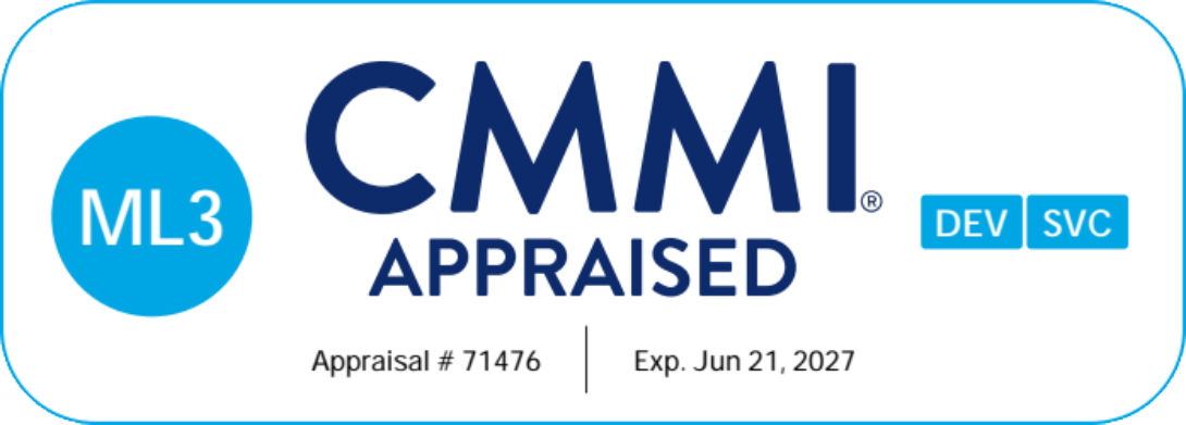 CMMI ML3 Appraised DEV/SVC — Exp. Jun 2027